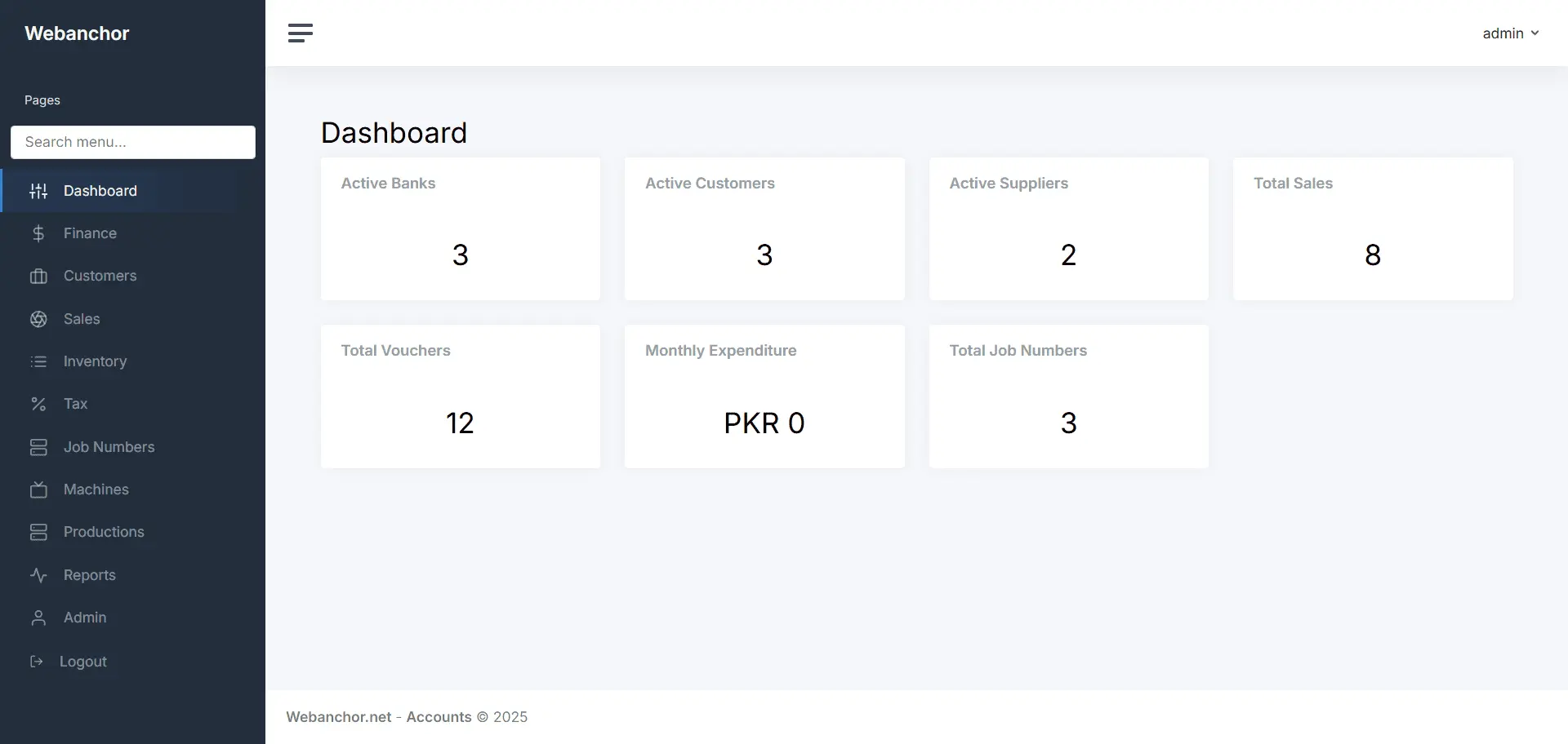 Custom Accounts Software